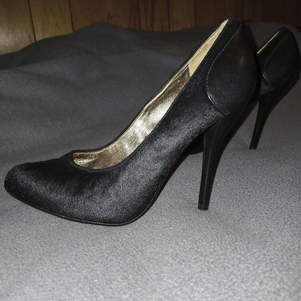 Caressa Women's Taylor Platform Pump Size 8 Cushioned Construction Leather/Synth
